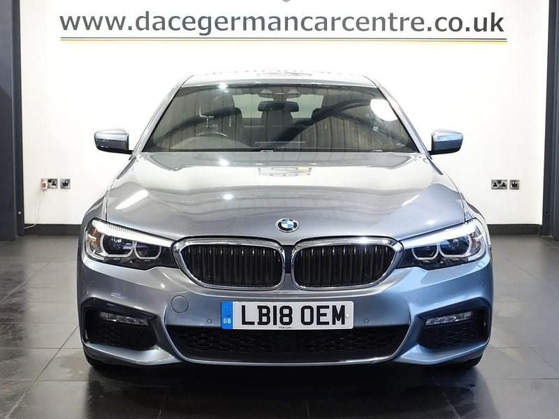 Used BMW 530 M Sport 265 HP (194 kW) 2018 Blue Sedan