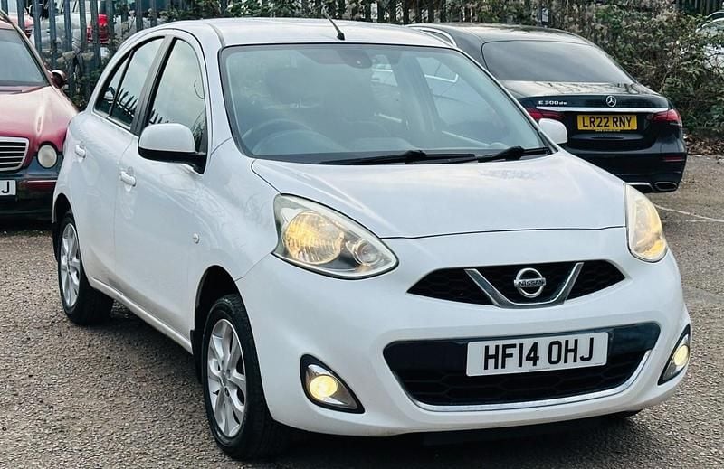 Used Nissan Micra Acenta 80 HP (58 kW) 2014 White Hatchback