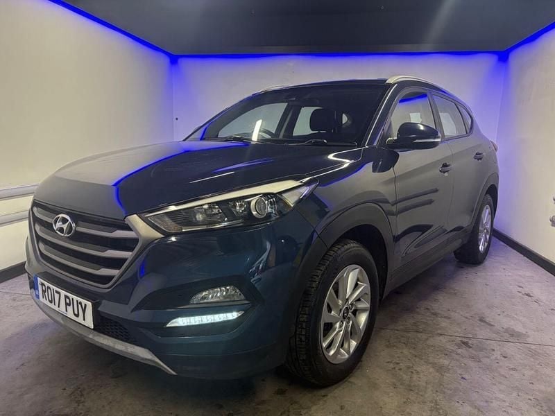Gebraucht Hyundai Tucson SE 116 PS (85 kW) 2017 Blau SUV
