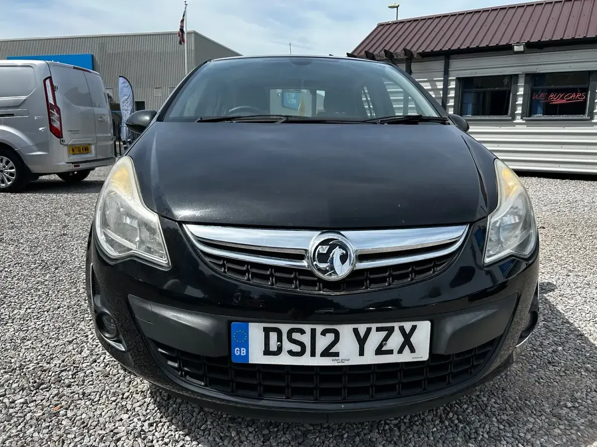 Used Vauxhall Corsa 2012 Black Hatchback