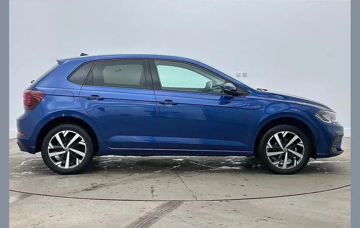 Used VW Polo Match 95 HP (69 kW) 2025 Blue Hatchback