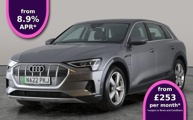 Grey Used 2022 Audi e-tron Design SUV | £19,496 (Super price) - Image 1/3