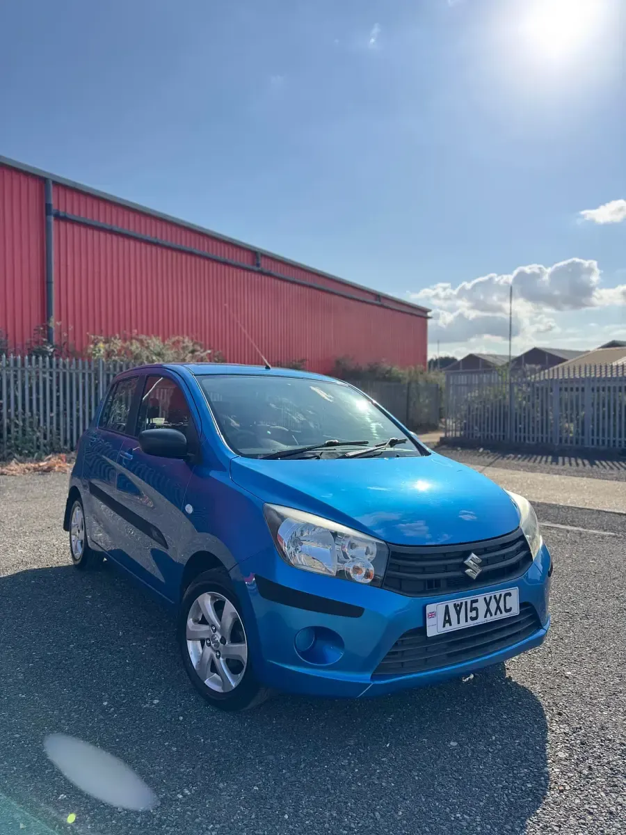 Used Suzuki Celerio SZ3 68 HP (50 kW) 2015 Blue Hatchback