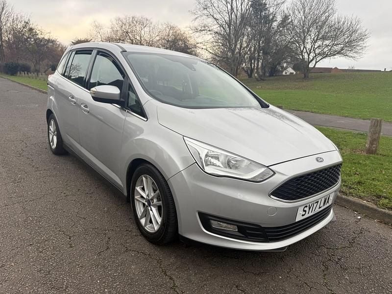 Silver Used 2017 Ford Grand C-Max Zetec MPV | £4,500 (Good price) - Image 1/4
