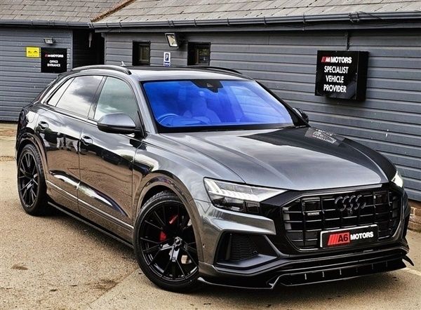 Grey Used 2018 Audi Q8 S-Line SUV | £35,890 - Image 1/1