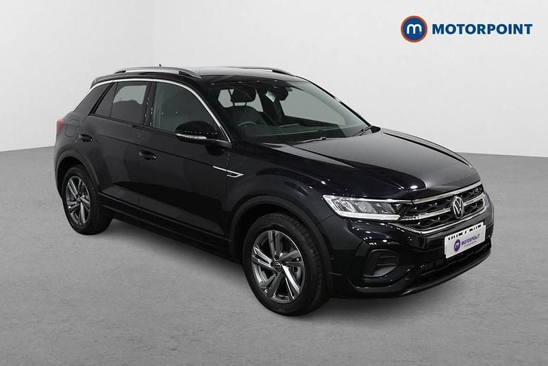 Black New 2024 VW T-Roc R-line SUV | £25,799 (Good price) - Image 1/4