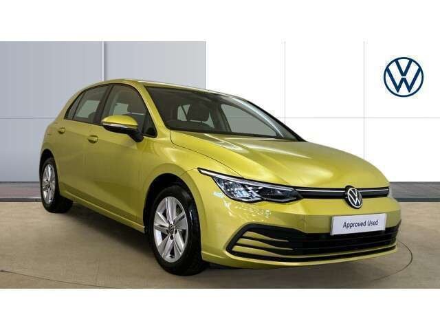 Yellow Used 2020 VW Golf VIII Life Hatchback | £17,973 (Good price) - Image 1/4