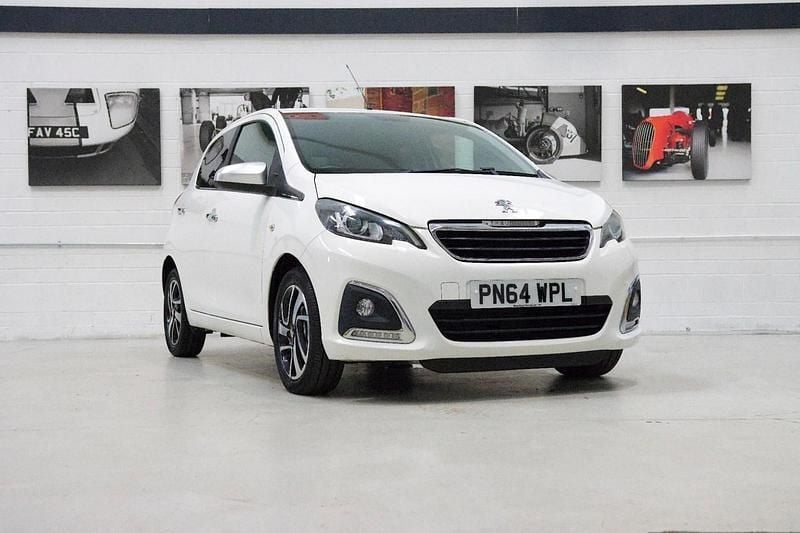 White Used 2014 Peugeot 108 Hatchback | £4,661 (Fair price) - Image 1/4
