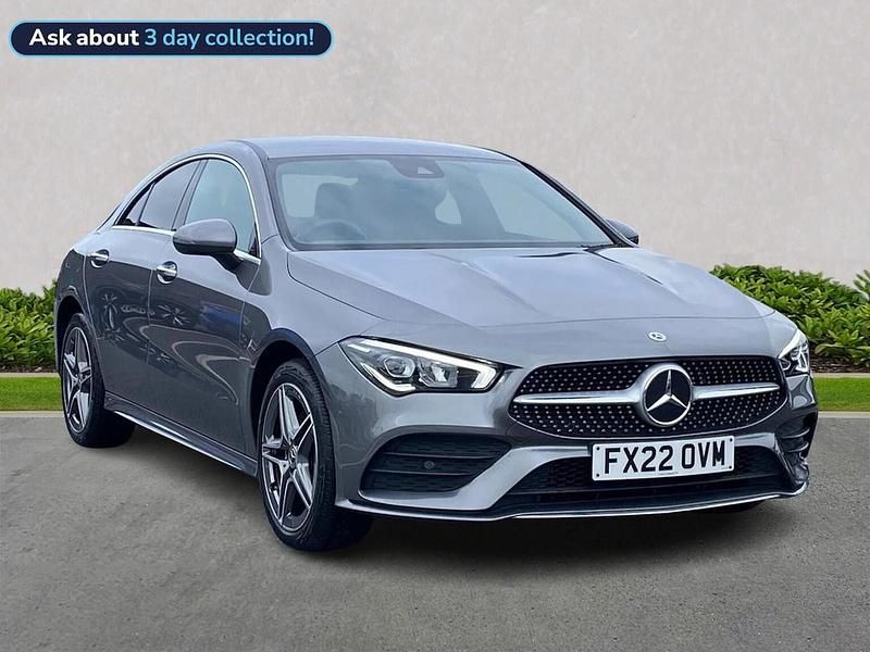 Grey Used 2022 Mercedes CLA250e AMG Line Premium Sedan | £22,995 (Fair price) - Image 1/4