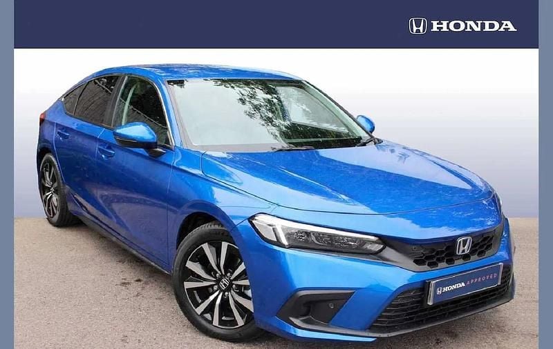 Used Honda Civic Elegance 140 HP (102 kW) 2025 Blue Hatchback