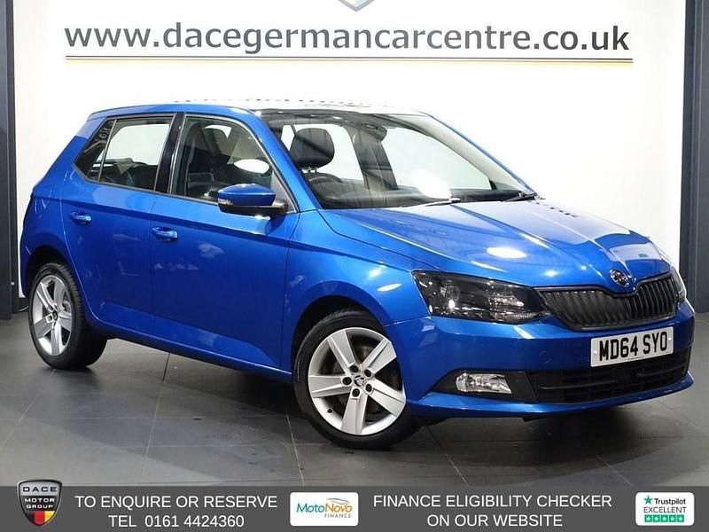Blue Used 2015 Skoda Fabia SE L Hatchback | £6,870 (Fair price) - Image 1/3