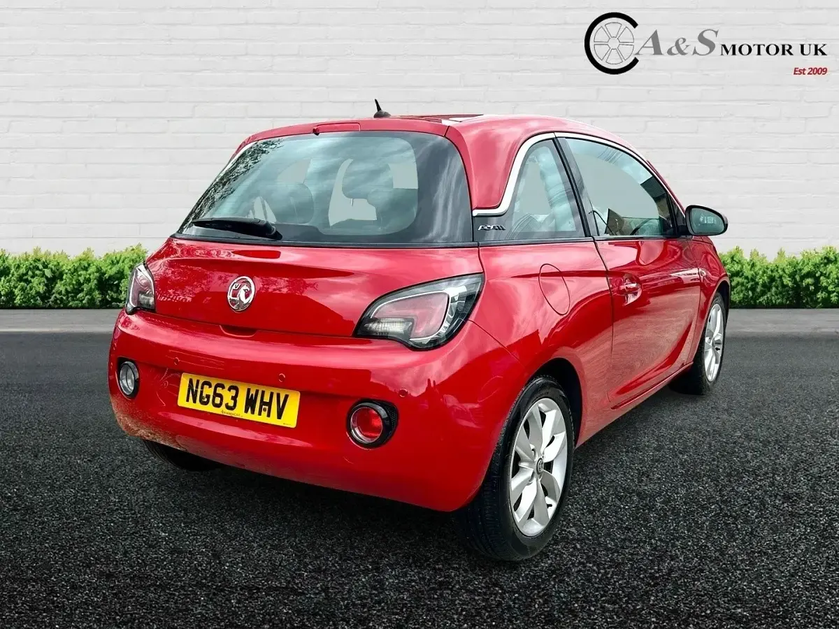 Used Vauxhall Adam Jam 69 HP (50 kW) 2014 Red Hatchback