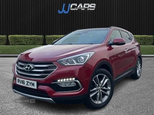 Used Hyundai Santa Fe Premium SE 200 HP (147 kW) 2016 Red SUV
