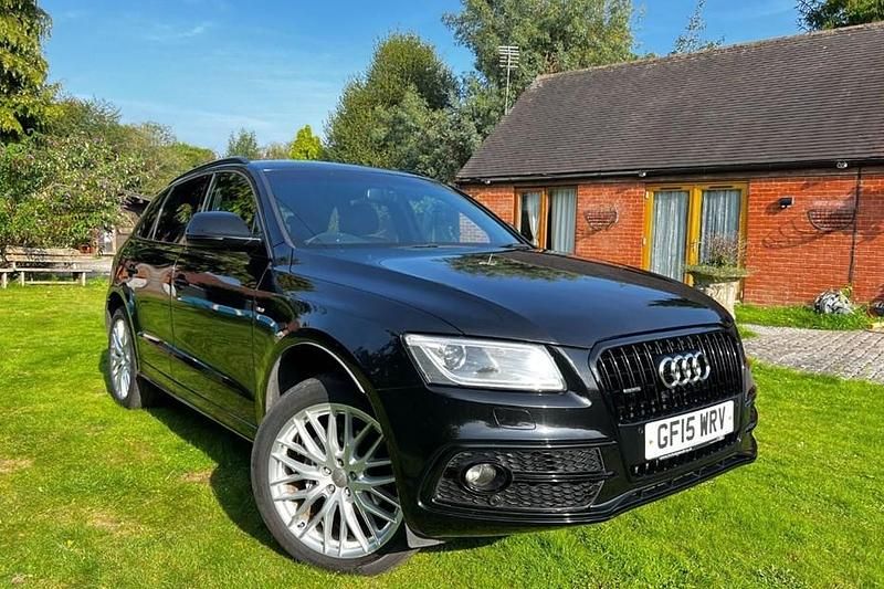 Black Used 2015 Audi Q5 S-line plus SUV | £12,490 (Fair price) - Image 1/1