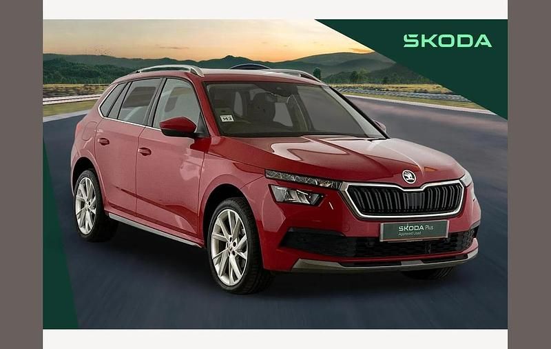 Used Skoda Kamiq SE L Executive 150 HP (110 kW) 2023 Red SUV