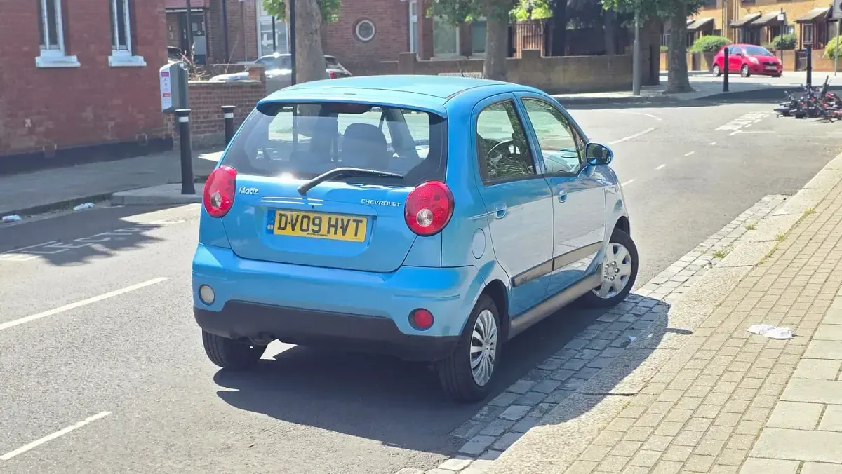Used Chevrolet Matiz SE 51 HP (37 kW) 2009 Blue Hatchback