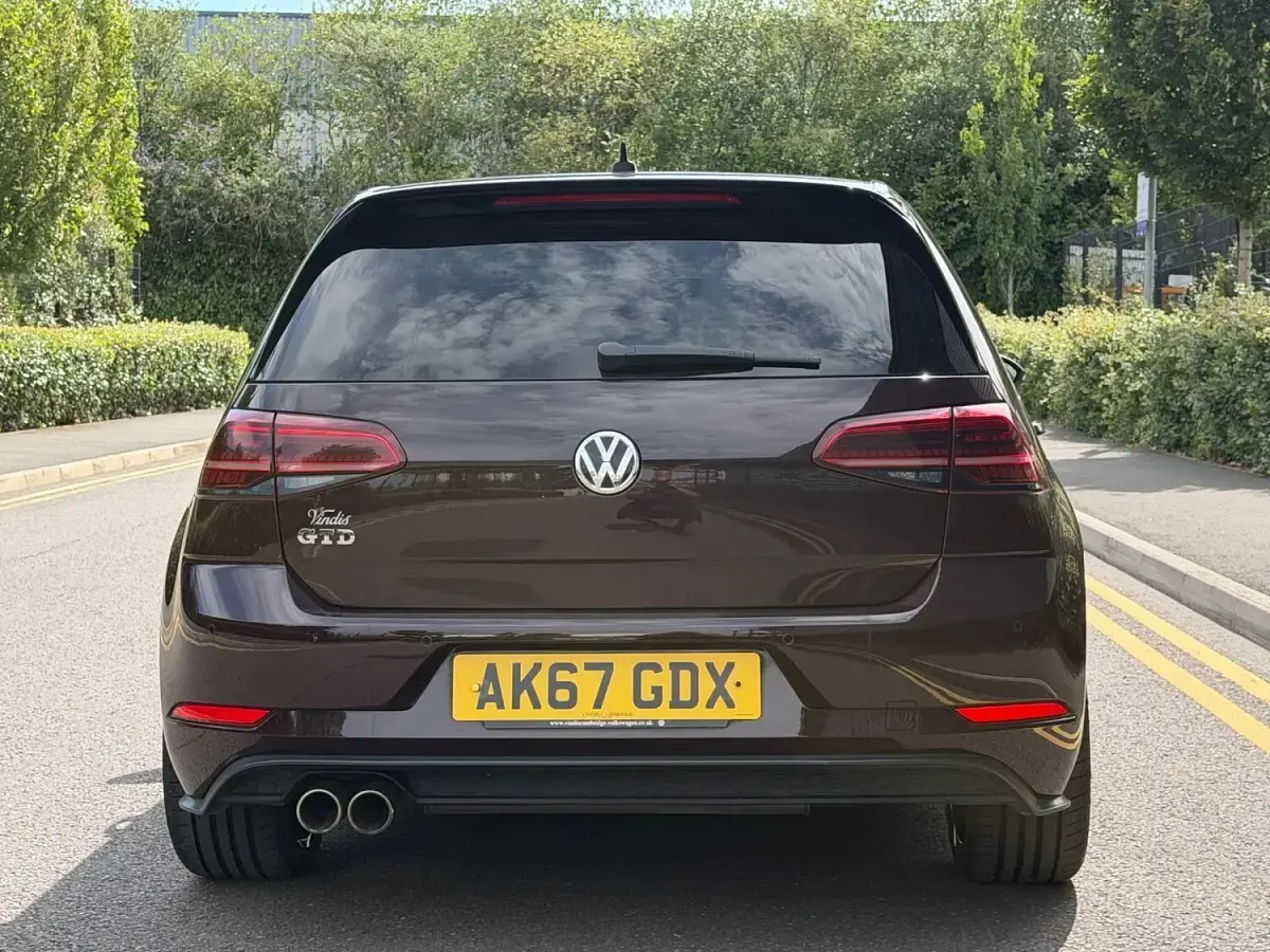 Used VW Golf VII GTD 184 HP (135 kW) 2017 Black Hatchback
