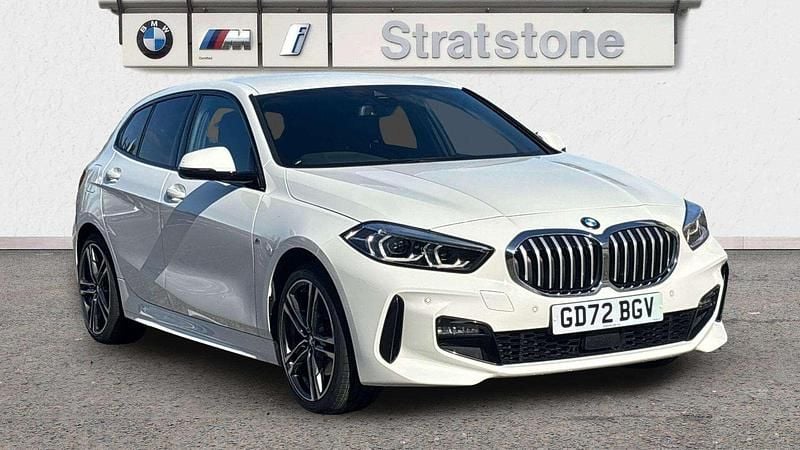 White Used 2023 BMW 118 M Sport Hatchback | £21,895 (Fair price) - Image 1/3