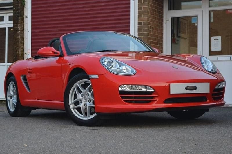 Used Porsche Boxster 2010 Red Cabriolet