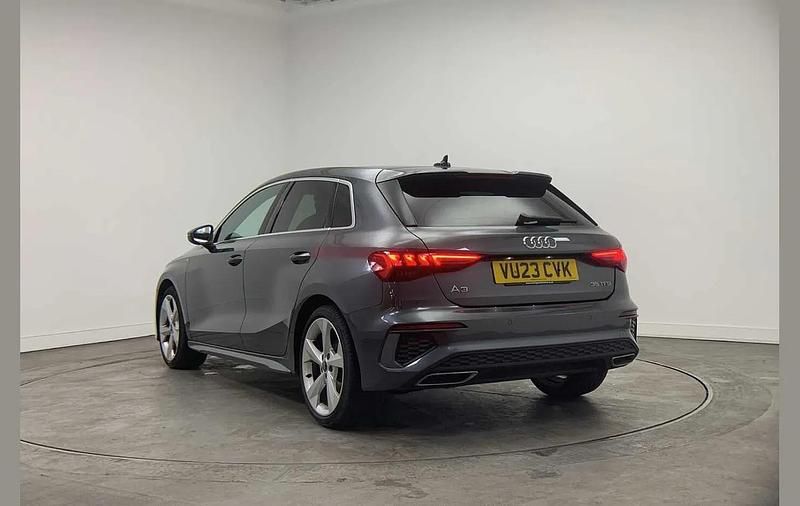 Used Audi A3 S-Line 147 HP (108 kW) 2023 Grey Sedan