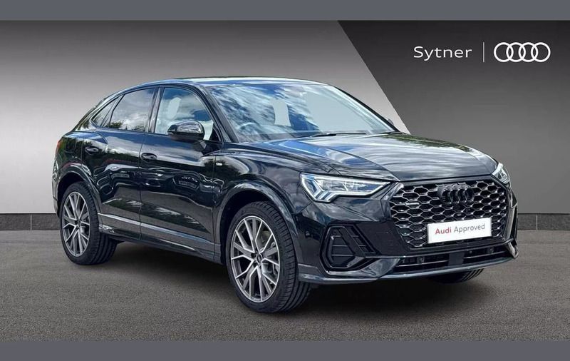 Black Used 2025 Audi Q3 S-Line SUV | £42,000 - Image 1/4