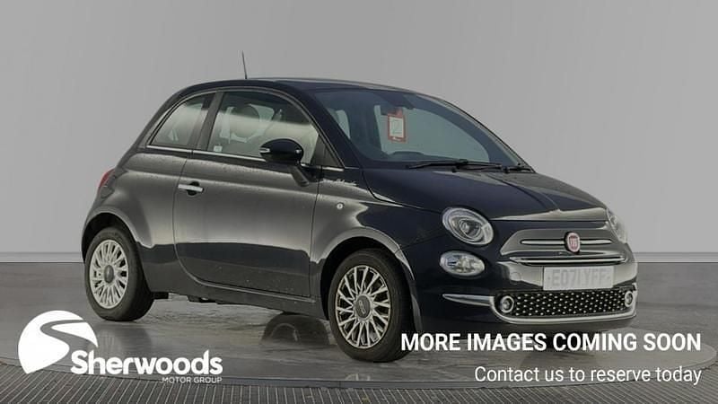 Black Used 2021 Fiat 500 Dolcevita Hatchback | £9,499 (Fair price) - Image 1/4