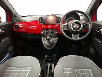 Used Fiat 500 Lounge 70 HP (51 kW) 2020 Red Hatchback