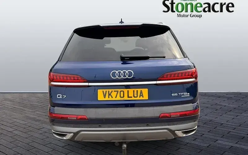 Used Audi Q7 S-Line 381 HP (280 kW) 2022 Blue SUV