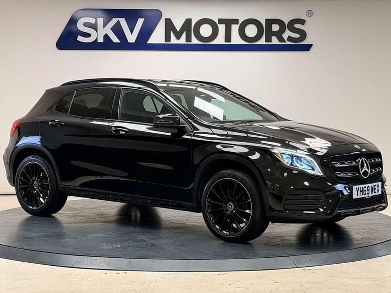 Used Mercedes GLA180 AMG line 122 HP (89 kW) 2019 Black SUV
