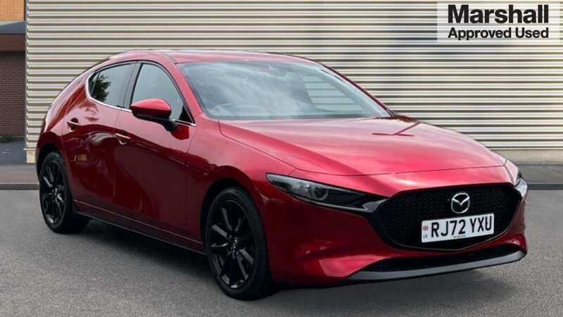 Red Used 2022 Mazda 3 Inclusive Hatchback | £18,329 (Fair price) - Image 1/4