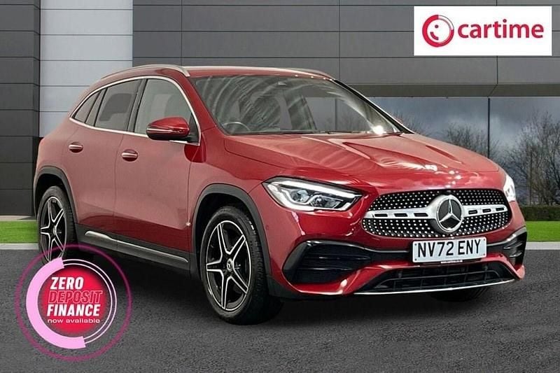 Used Mercedes GLA220 AMG line 190 HP (139 kW) 2022 Red SUV