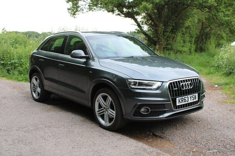 Grey Used 2013 Audi Q3 S-Line SUV | £6,995 (Good price) - Image 1/4