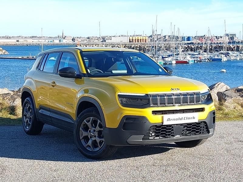 Used Jeep Avenger Longitude 100 HP (73 kW) 2025 Yellow SUV