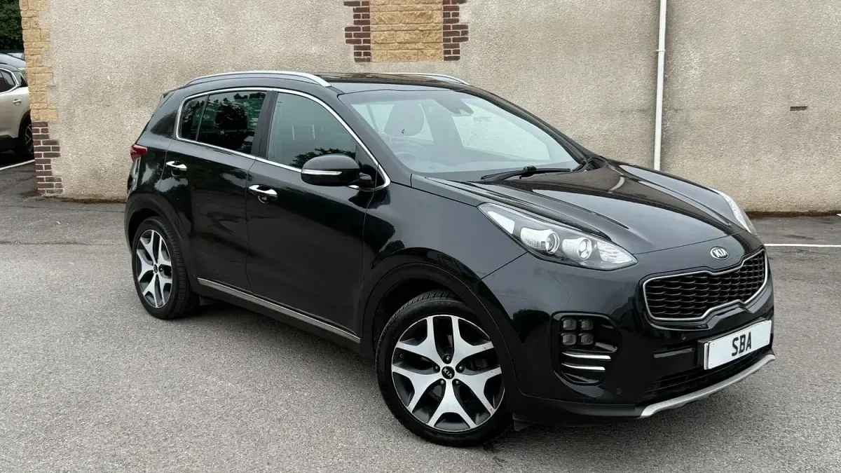 Used Kia Sportage GT-Line 177 HP (130 kW) 2018 Black SUV
