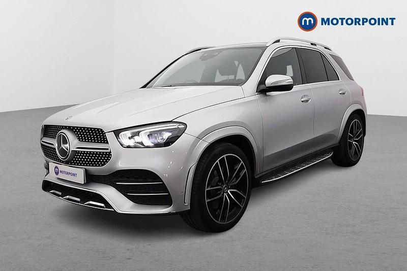 Used Mercedes GLE400 AMG line 2020 Silver Estate