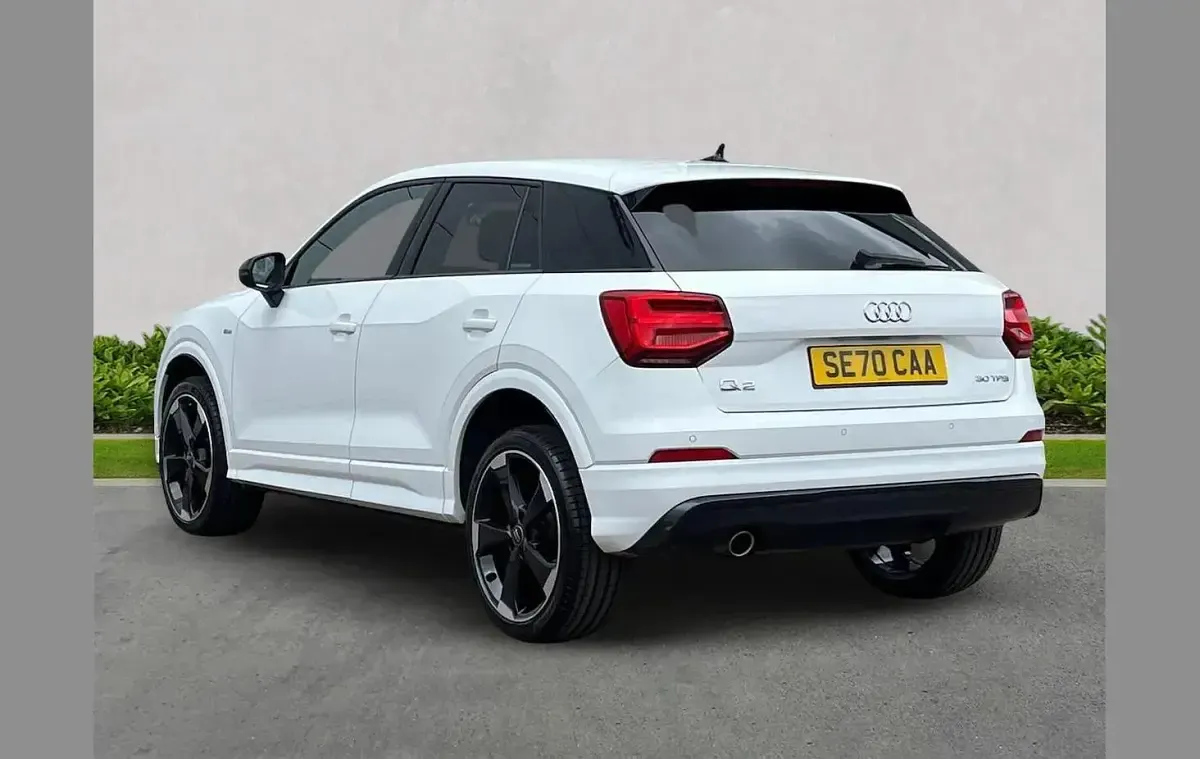 Used Audi Q2 S-Line 116 HP (85 kW) 2020 White SUV