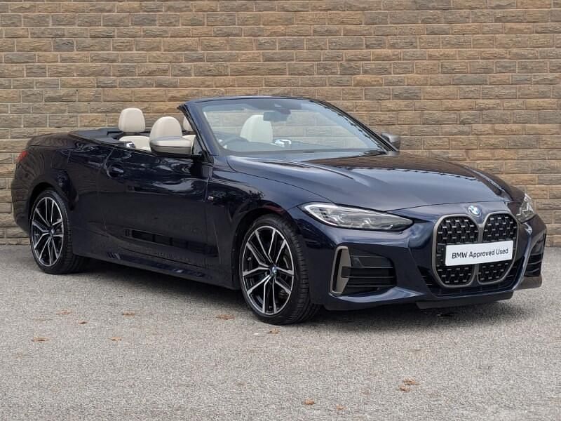 Blue Used 2022 BMW M440 Shadowline Sedan | £37,490 (Expensive) - Image 1/4