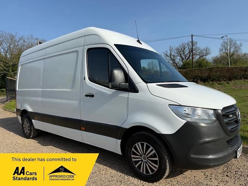 Begagnad Mercedes Sprinter 2019 Vit Van