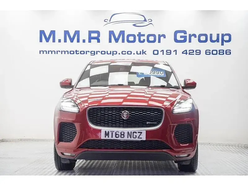 Begagnad Jaguar E-Pace R-Dynamic 150 HK (110 kW) 2018 Röd SUV
