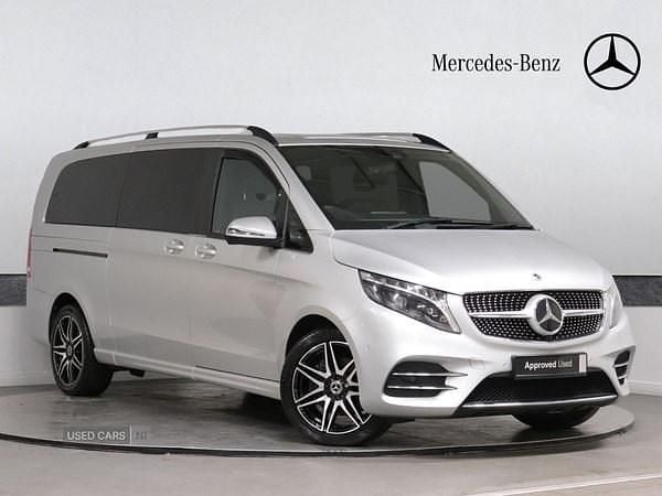 Used Mercedes V300 AMG line 2024 Silver MPV