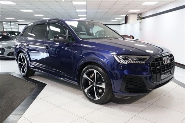 Blue Used 2021 Audi Q7 Black Edition SUV | £41,949 (Fair price) - Image 1/1