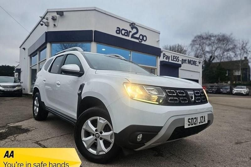 Used Dacia Duster Comfort 130 HP (95 kW) 2021 White SUV