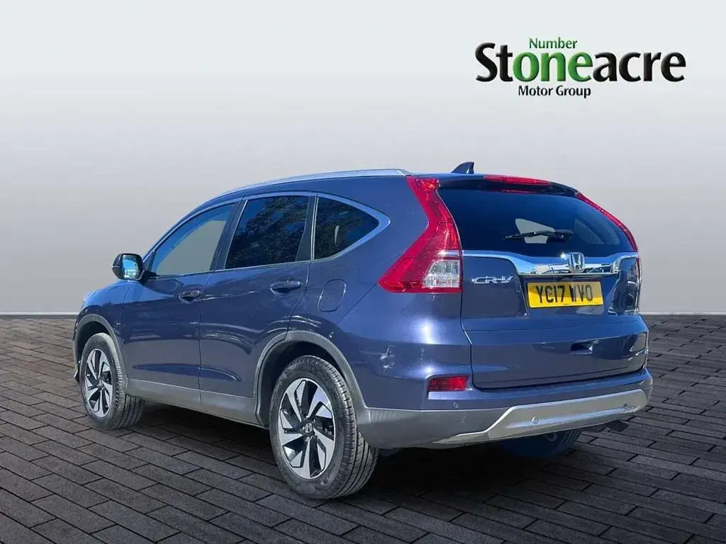 Begagnad Honda CR-V EX 155 HK (114 kW) 2017 Blå SUV