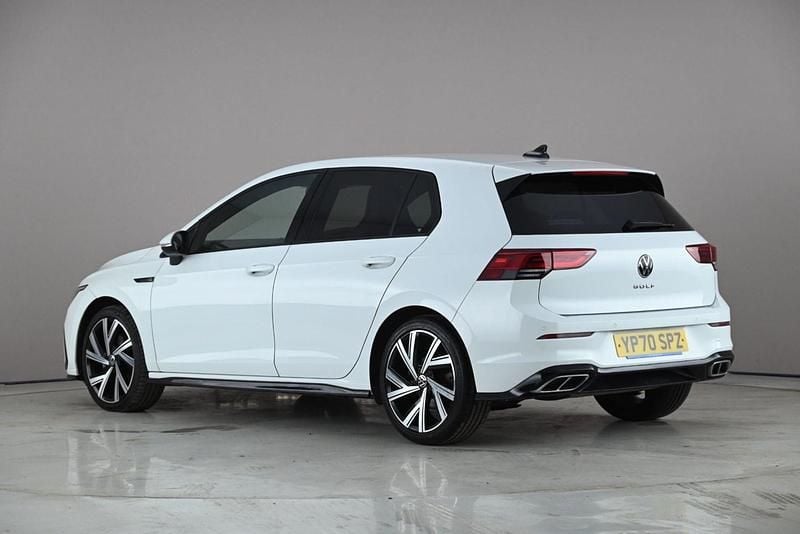 Used VW Golf VII R-line 150 HP (110 kW) 2020 White Hatchback