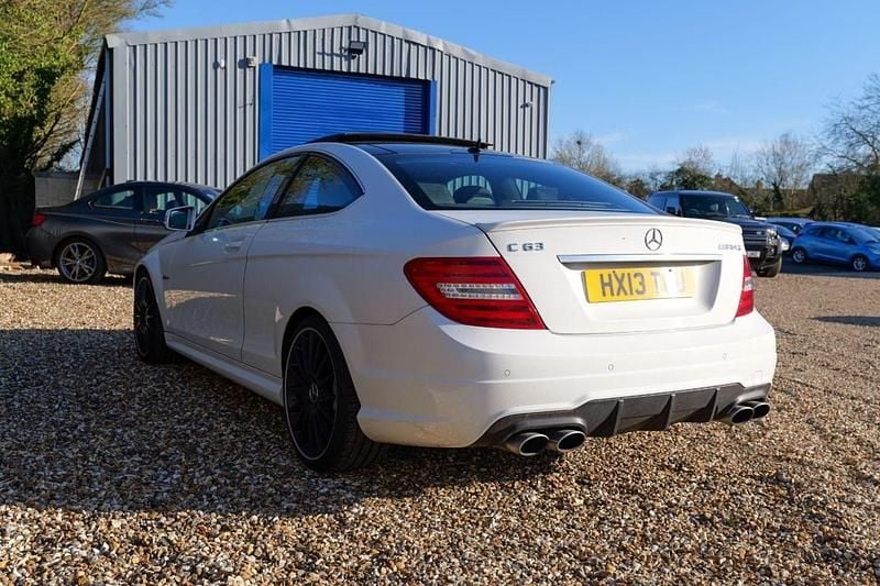 Used Mercedes C63 AMG AMG Edition 1 457 HP (336 kW) 2013 White Coupe