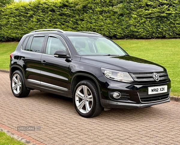 Black Used 2012 VW Tiguan SE SUV | £5,450 (Fair price) - Image 1/4