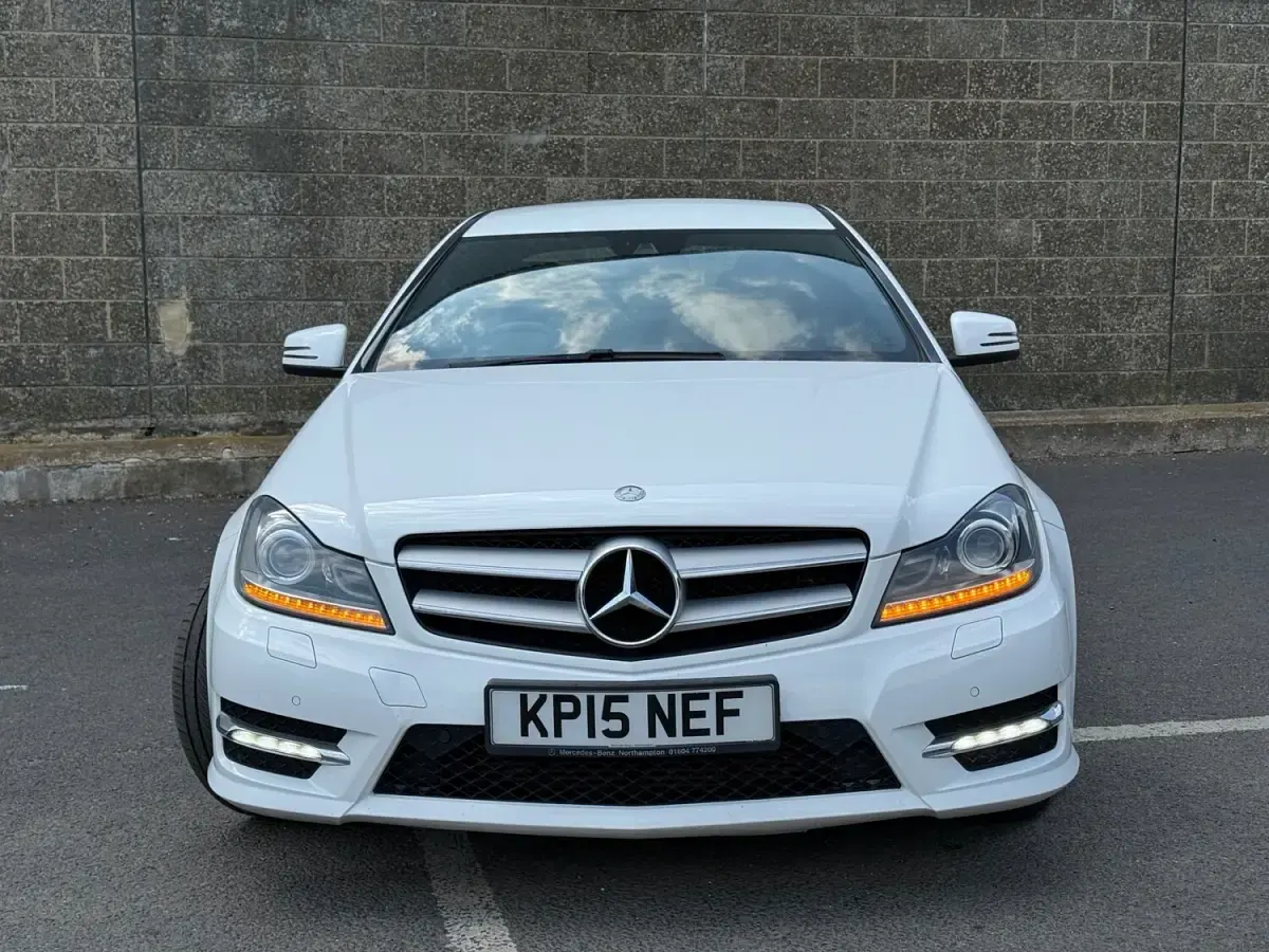 Used Mercedes C250 Sport Edition 2015 White Coupe
