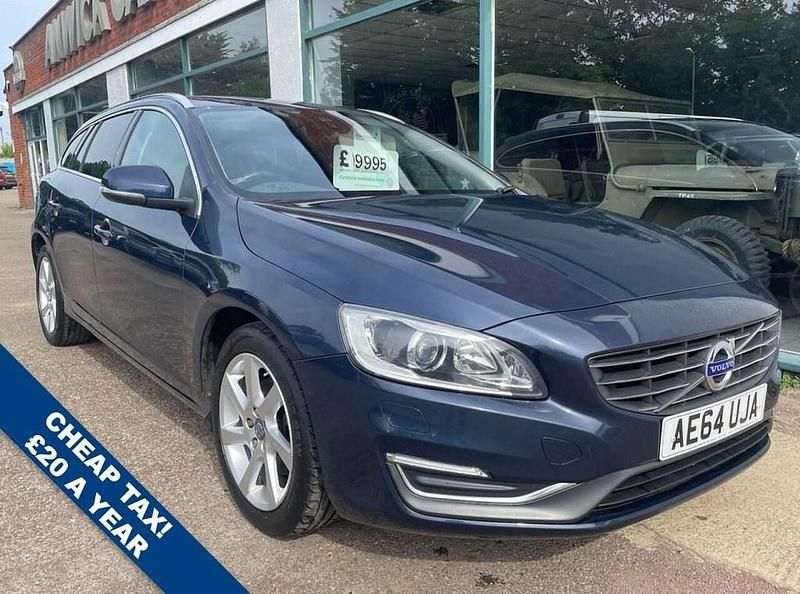 Blue Used 2014 Volvo V60 SE Lux Estate | £9,995 (A bit pricey) - Image 1/4