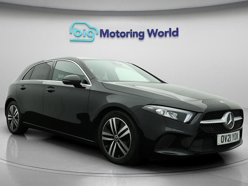 Black Used 2021 Mercedes A180 Hatchback | £17,000 (Good price) - Image 1/4