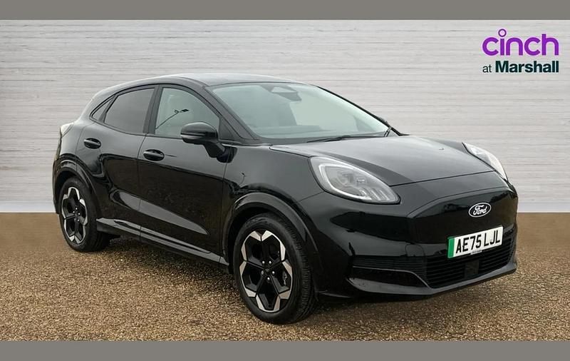 Black Used 2025 Ford Puma Gen-E Premium SUV | £21,499 (Good price) - Image 1/4